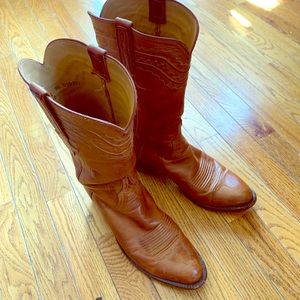 Men’s Luchesse Kangaroo western boots. 9-1/2.